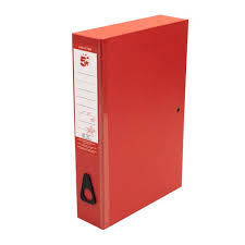 5 Star Foolscap Box Files - CLEARANCE