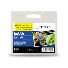 Jet Tec Epson 603 Black