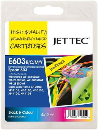 Jet Tec Epson 603 Multipack