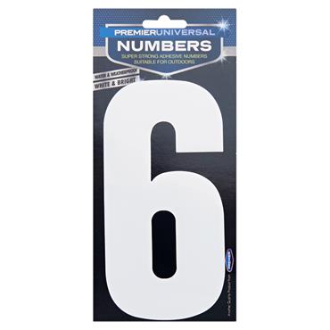 Premier Stationery 82 x 175mm Adhesive Numbers  0 - 9