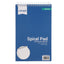 LPC DIRECT Spiral Bound Shorthand Notebook 300 Pages (150 Sheets) White Ruled Paper