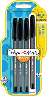 Paper Mate Inkjoy Retractable Ballpoint Pens - 4 Pack