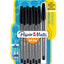 PaperMate InkJoy 100 CAP Capped Ball Pen 1.0mm Medium Tip Black Pack of 8