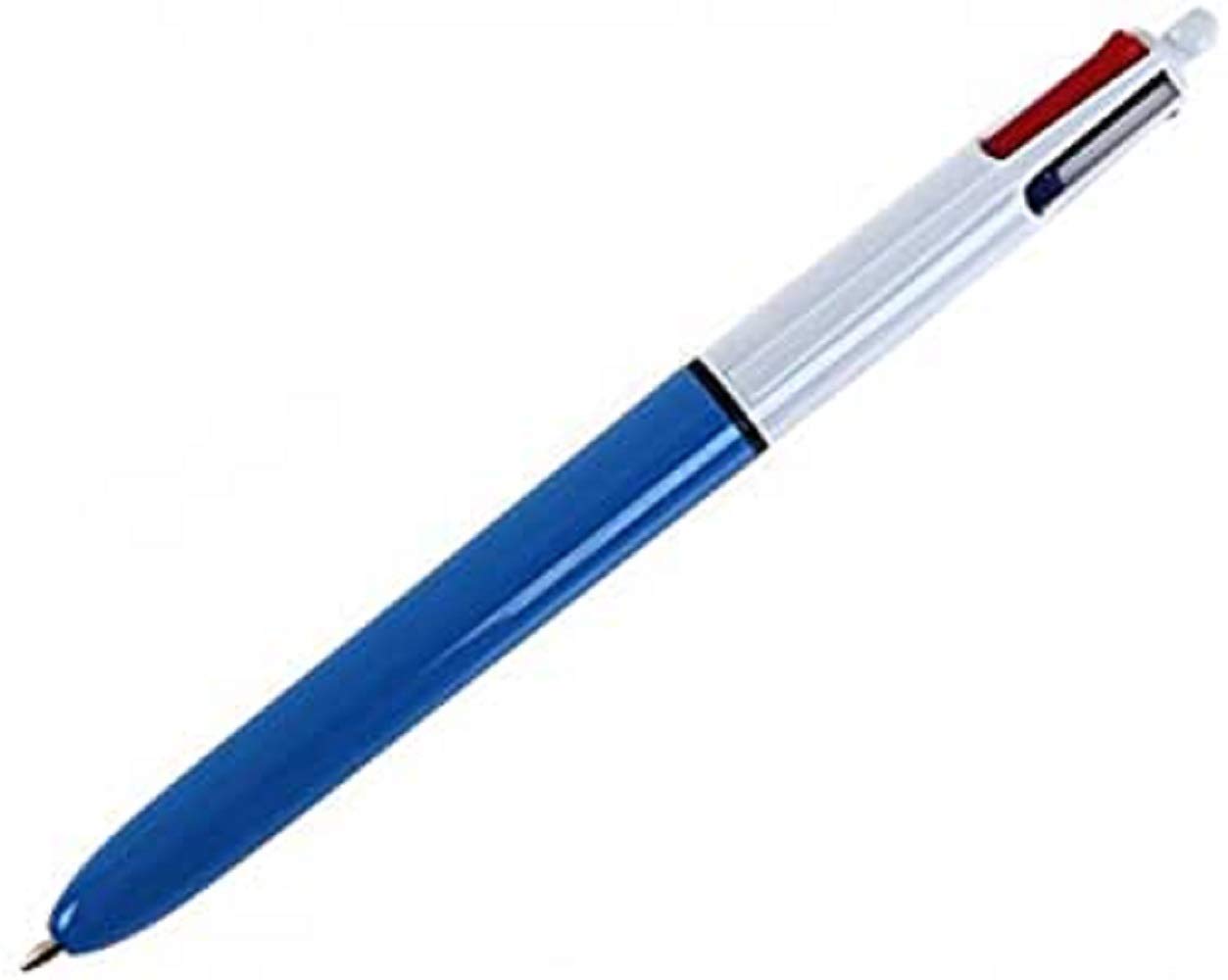 BIC 4-Colour 725419 Retractable 4 Colours Ballpoint Pen, 0.4 mm - multi-colour
