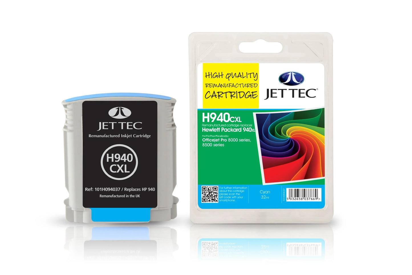 Jet Tec Compatible Ink Cartridges for HP HP940XL/C4906AE