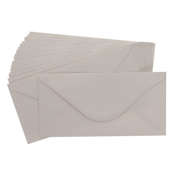50 x Ivory DL 120gsm Elite Envelopes