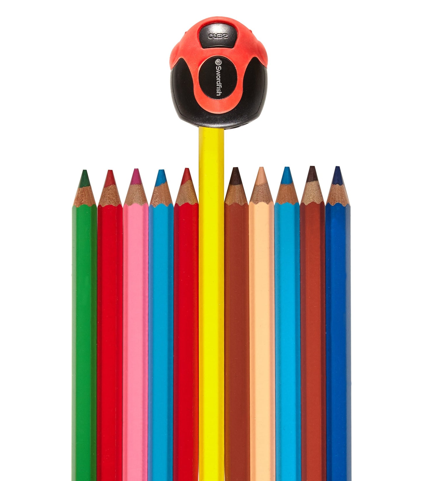 Swordfish "Twin Soft Grip" Pencil Sharpener
