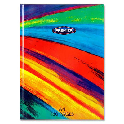 A4 Rainbow Hardcover Notebook