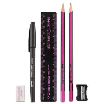 Helix Oxford Eco Student Set Pink