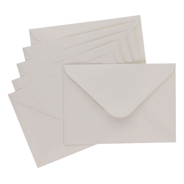 50 x Ivory C6 120gsm Elite Envelopes