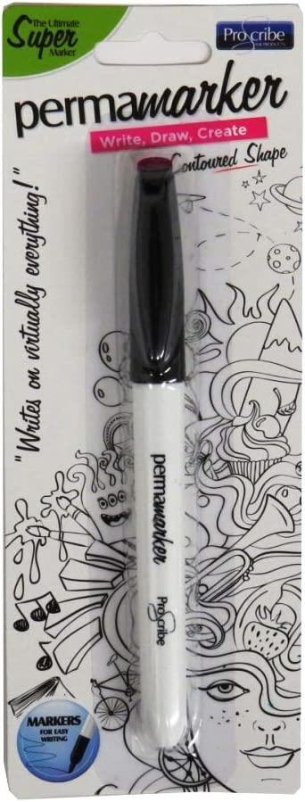 Pro:Scribe Black Medium Permanent Marker