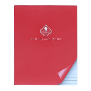 Brookland Bond A5 Writing Pad 100 Sheets - White Ruled