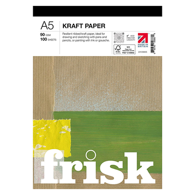 Frisk A5 Kraft Paper Pad
