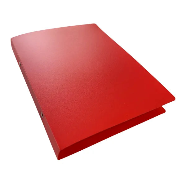 A5 Soft Cover Ring Binder Red or Black