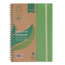 Concept Green A5 Notebook - 80 Sheets
