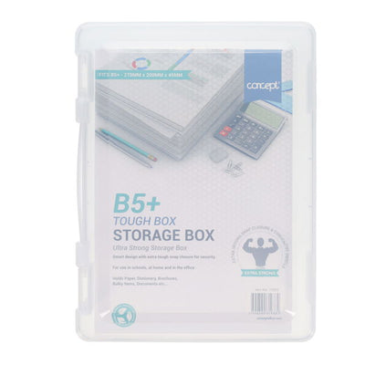B5+ Tough Clear Storage Box