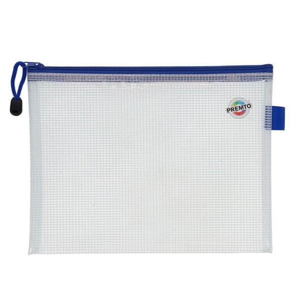 Premto B5 Extra Durable Expanding Mesh Bag Secure Zip