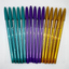 Bic Cristal 1.0mm Medium Ballpoint Pens - 3 Assorted Colours Pack of 15