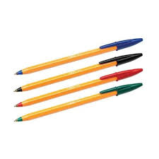 BiC Orange Fine Ballpoint Pens