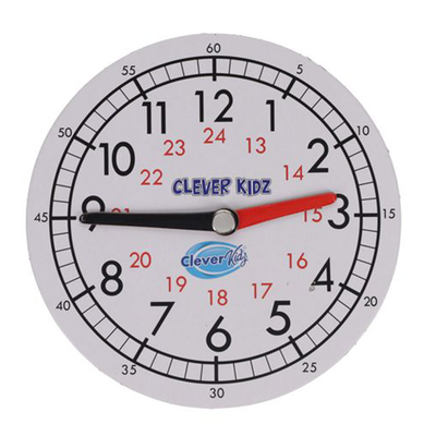 TIME TEACHING CLOCK / MAGNETIC