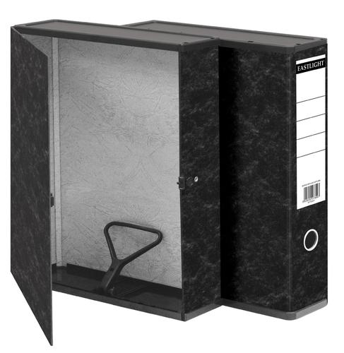 Eastlight Cloud Black Foolscap Box Files