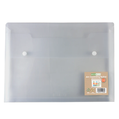 A4+ 100% Recycled Expanding 2 Stud Wallet