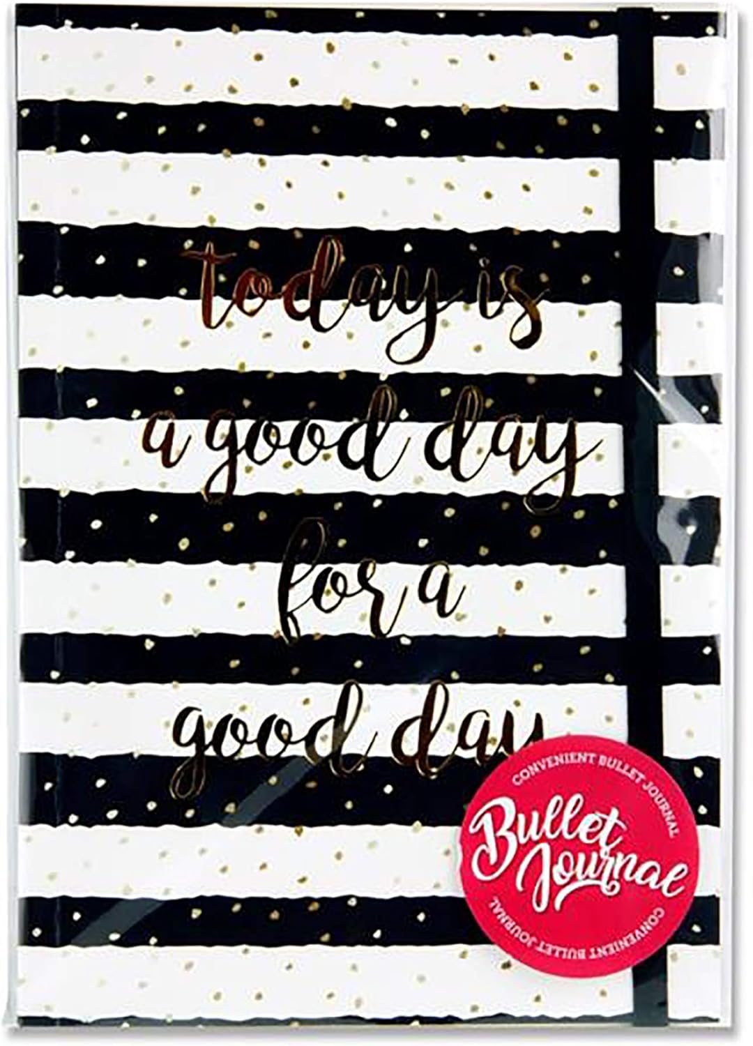 Premier Stationery A5 200 Page Bullet Journal - Black/White