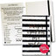 Premier Stationery A5 200 Page Bullet Journal - Black/White