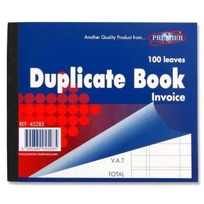 4"X 5" Invoice Duplicate Book