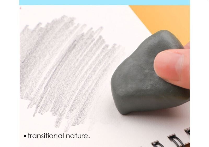 Foska Grey Kneadable Art Eraser