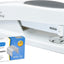 Rapesco ECO Sting Ray Stapler and 1000 x 24/6 mm Staples Antibacterial Protection Soft White