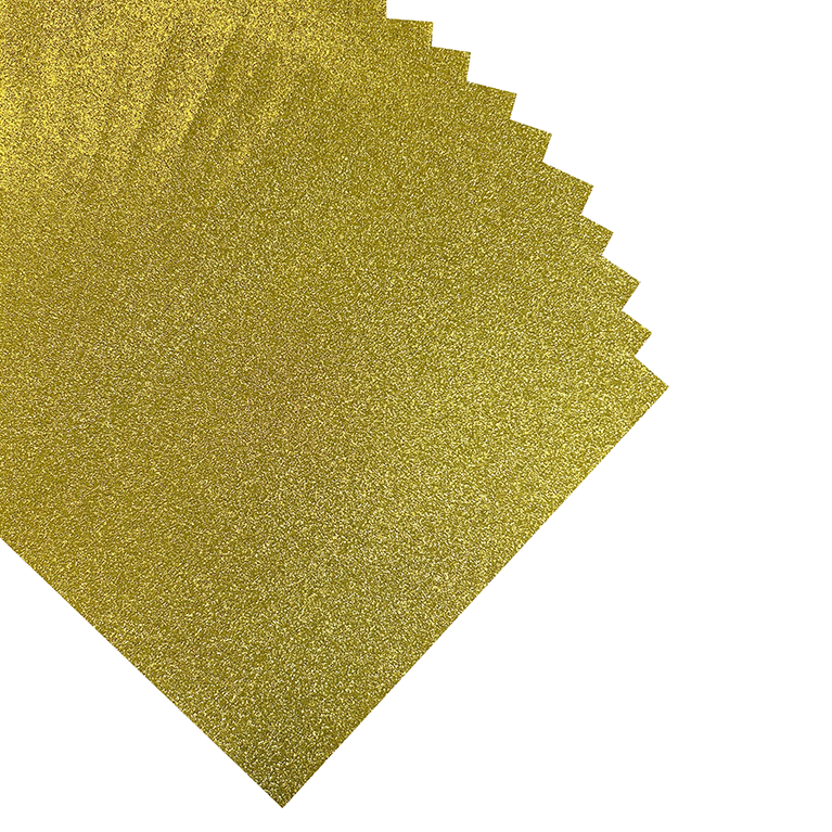 A4 Colour Glitter Card Pack of 10 Sheets
