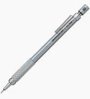 Pentel Graphgear 500 Mechanical Pencil 0.3mm, 0.5mm, 0.7mm or 0.9mm HB