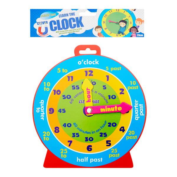 Clever Kidz Magnetic Clever Colour Clock