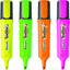 Whitebox Highlighters Assorted [Pack of 4]