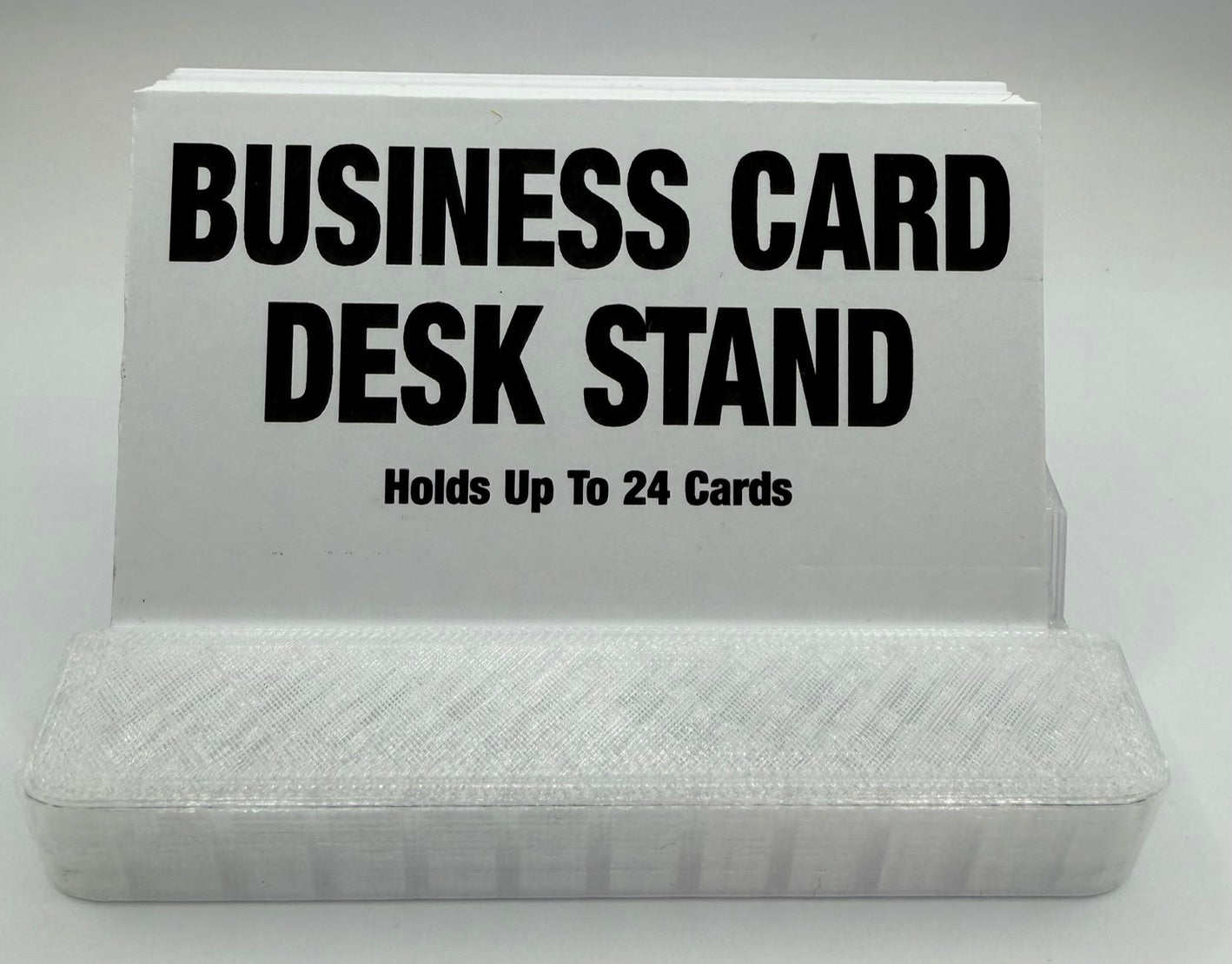 Business Card Desk Stand