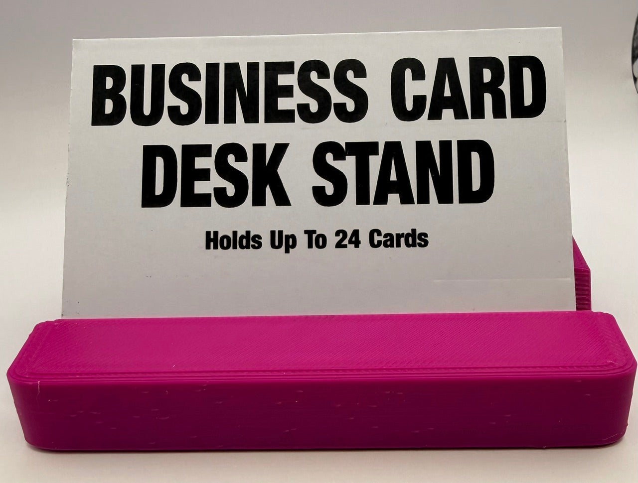 Business Card Desk Stand