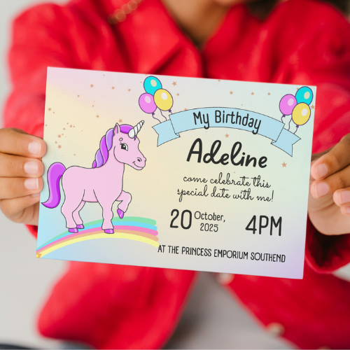 A5 or A6 Flat Invitations