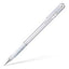Pentel K118 Hybrid Rollerball Pen White or Silver