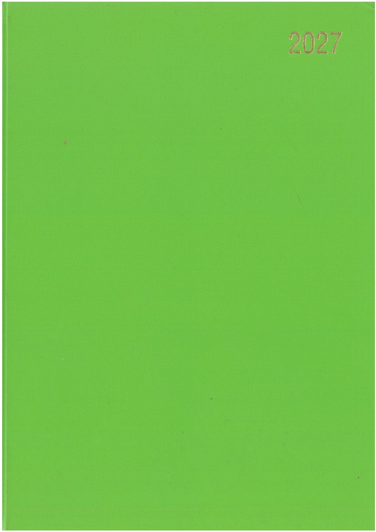 A5 2027 2 Days Per Page Diaries Black Only