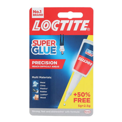 Loctite 5g Precision Superglue + 50% Extra Free