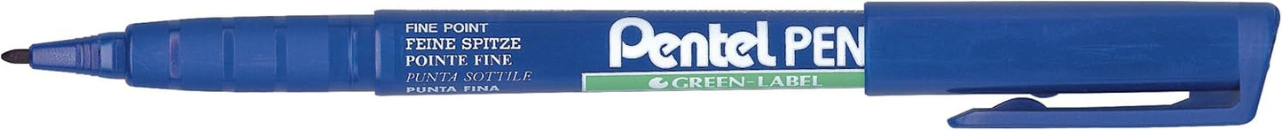 Pentel NMS50 2mm Fine  Permanent Markers 89% Recycled Plastic
