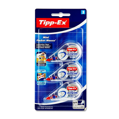 Tipp-ex Mini Correction Mouse 3 Pack