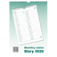 A4 Monthly Tablet Diary