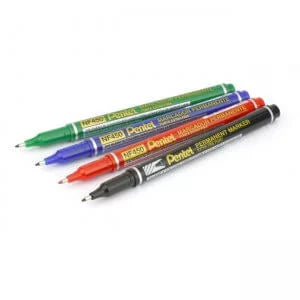 Pentel NF450 Fine Permanent Markers