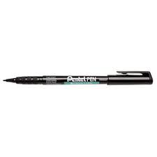 Pentel NMS50 2mm Fine  Permanent Markers 89% Recycled Plastic