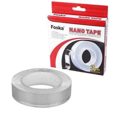 Double Sided Clear Nano Tape - 24mm x 3m