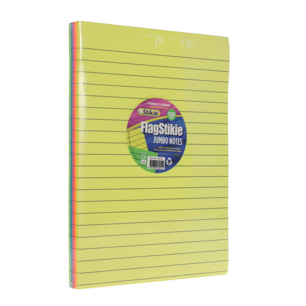Stik.ie Stik-Ie 150 Flagstikie Ruled Notes 150mmx230mm