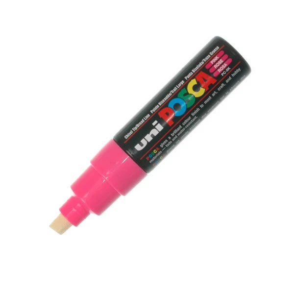 POSCA PC-8K Broad Chisel Tip Paint Markers Included in Our BUY 2 GET ONE FREE OFFER