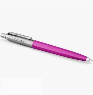 Parker Jotter Ballpoint Pen Magenta or Blue Medium Point  Blue Ink